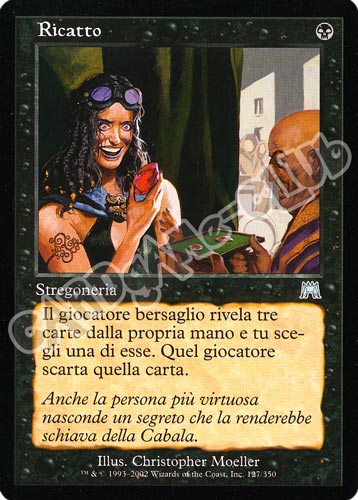 127 / 350 Ricatto non comune (IT) -NEAR MINT-