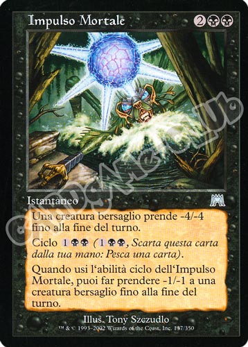 137 / 350 Impulso Mortale non comune (IT) -NEAR MINT-