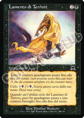 138 / 350 Lamento di Terrore comune (IT) -NEAR MINT-
