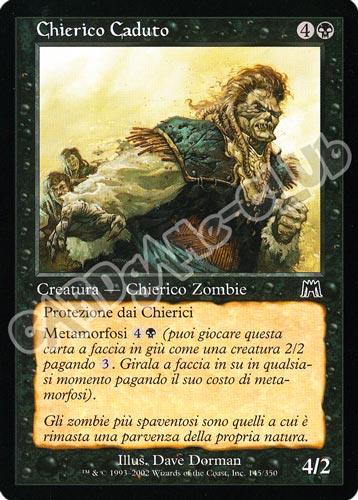 145 / 350 Chierico Caduto comune (IT) -NEAR MINT-