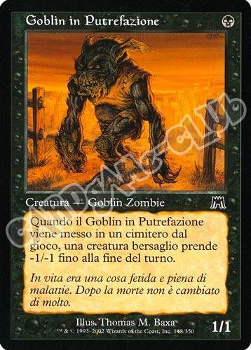 148 / 350 Goblin in Putrefazione comune (IT) -NEAR MINT-