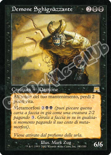 153 / 350 Demone Sghignazzante rara (IT) -NEAR MINT-