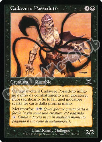 154 / 350 Cadavere Posseduto comune (IT) -NEAR MINT-