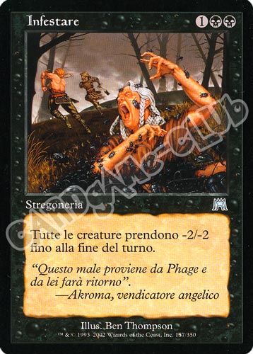 157 / 350 Infestare non comune (IT) -NEAR MINT-