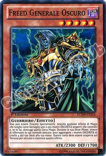 LCYW-IT214 Freed Generale Oscuro comune 1a Edizione (IT) -NEAR MINT-