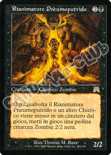 164 / 350 Rianimatore Pneumoputrido rara (IT) -NEAR MINT-