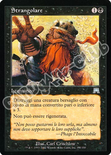 170 / 350 Strangolare non comune (IT) -NEAR MINT-