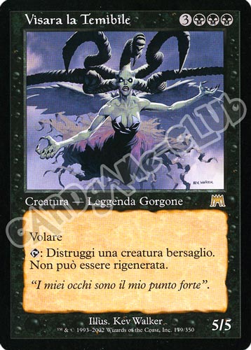 179 / 350 Visara la Temibile rara (IT) -NEAR MINT-