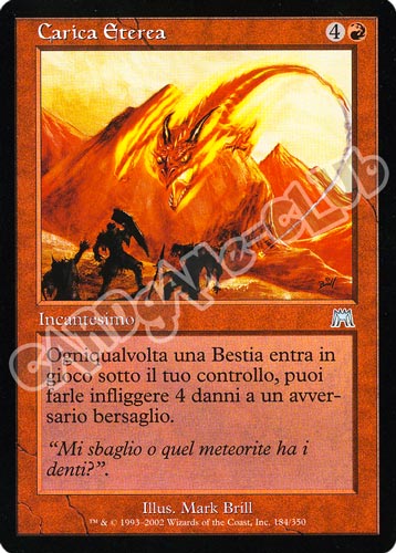 184 / 350 Carica Eterea non comune (IT) -NEAR MINT-