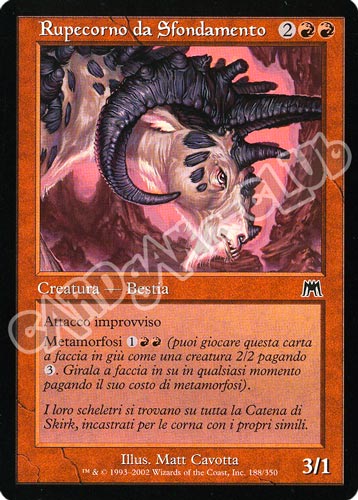 188 / 350 Rupecorno da Sfondamento comune (IT) -NEAR MINT-