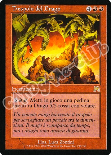 198 / 350 Trespolo del Drago rara (IT) -NEAR MINT-