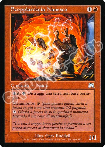 199 / 350 Scoppiaroccia Nanesco non comune (IT) -NEAR MINT-