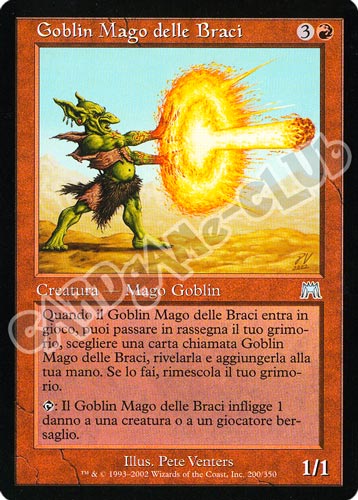 200 / 350 Goblin Mago delle Braci non comune (IT) -NEAR MINT-