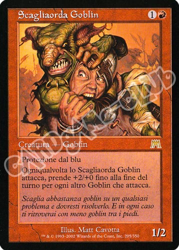 205 / 350 Scagliaorda Goblin rara (IT) -NEAR MINT-