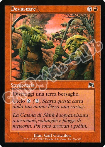 216 / 350 Devastare comune (IT) -NEAR MINT-