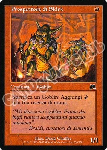 230 / 350 Prospettore di Skirk comune (IT) -NEAR MINT-