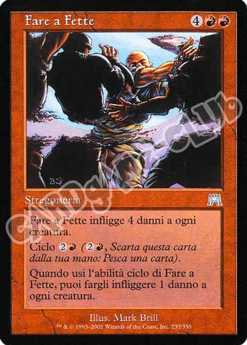 232 / 350 Fare a Fette non comune (IT) -NEAR MINT-