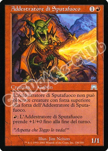 236 / 350 Addestratore di Sputafuoco non comune (IT) -NEAR MINT-