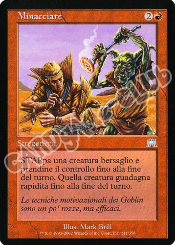 241 / 350 Minacciare non comune (IT) -NEAR MINT-