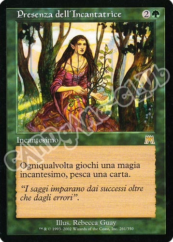 261 / 350 Presenza dell'Incantatrice rara (IT) -NEAR MINT-