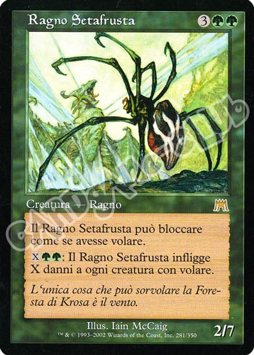 281 / 350 Ragno Setafrusta rara (IT) -NEAR MINT-