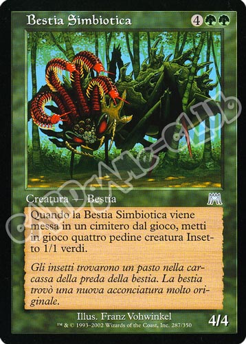 287 / 350 Bestia Simbiotica non comune (IT) -NEAR MINT-