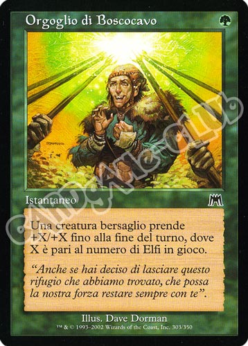 303 / 350 Orgoglio di Boscocavo comune (IT) -NEAR MINT-