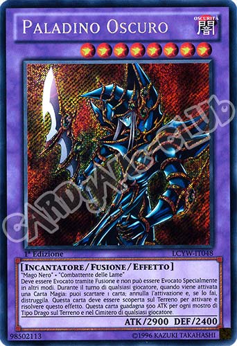 LCYW-IT048 Paladino Oscuro rara segreta 1a Edizione (IT) -NEAR MINT-