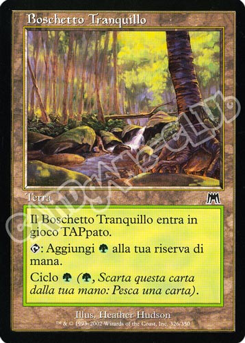 326 / 350 Boschetto Tranquillo comune (IT) -NEAR MINT-