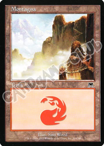 344 / 350 Montagna comune (IT) -NEAR MINT-