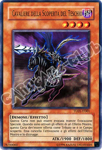 TU01-IT001 Cavaliere della Scoperta del Teschio ultra rara (IT) -NEAR MINT-