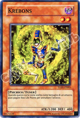 TU01-IT003 Krebons super rara (IT) -NEAR MINT-