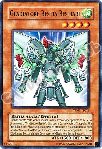 TU01-IT016 Gladiatore Bestia Bestiari comune (IT) -NEAR MINT-