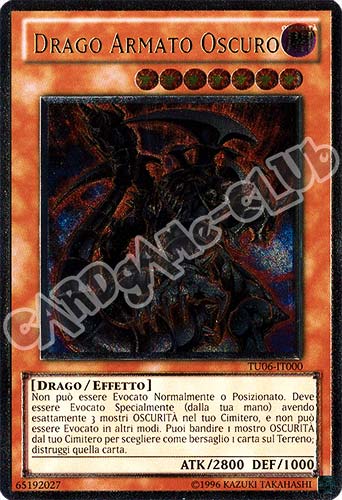TU06-IT000 Drago Armato Oscuro rara ultimate (IT) -NEAR MINT-