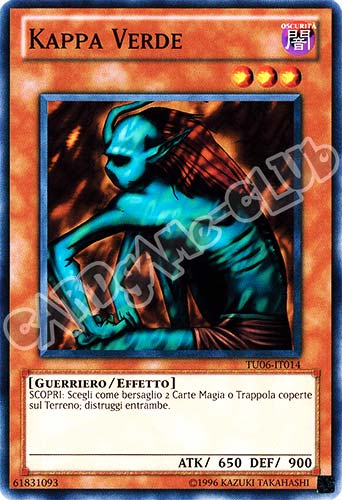 TU06-IT014 Kappa Verde comune (IT) -NEAR MINT-