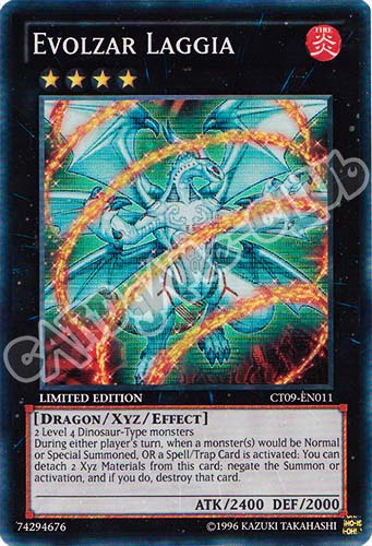 CT09-EN011 Evolzar Laggia super rara Edizione Limitata (EN) -GOOD-