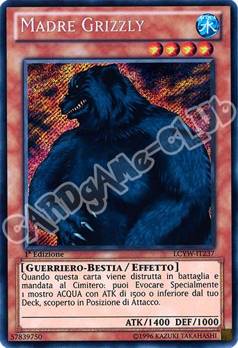 LCYW-IT237 Madre Grizzly rara segreta 1a Edizione (IT) -NEAR MINT-