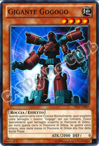 YS12-IT007 Gigante Gogogo comune unlimited (IT) -NEAR MINT-
