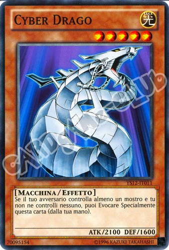YS12-IT011 Cyber Drago comune unlimited (IT) -NEAR MINT-