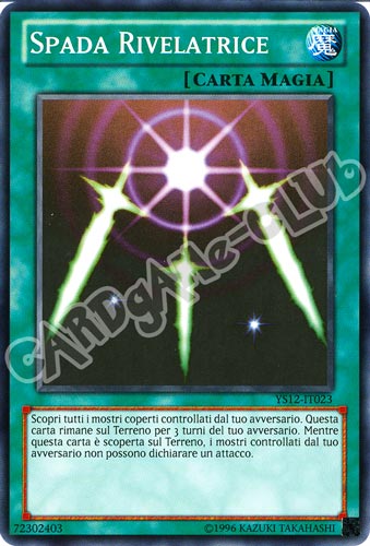 YS12-IT023 Spada Rivelatrice comune unlimited (IT) -NEAR MINT-