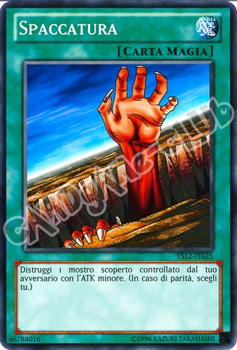 YS12-IT025 Spaccatura comune unlimited (IT) -NEAR MINT-