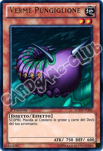 LCYW-IT244 Verme Pungiglione ultra rara 1a Edizione (IT) -NEAR MINT-