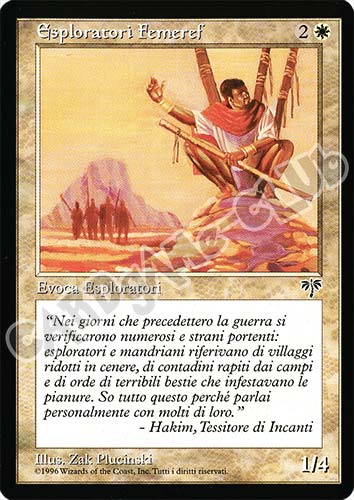 Esploratori Femeref comune (IT) -NEAR MINT-