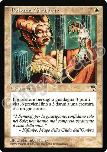 Balsamo Curaferite comune (IT) -NEAR MINT-