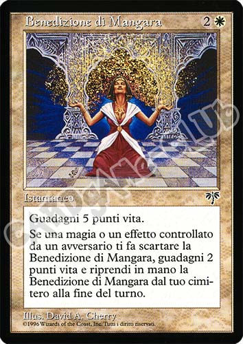 Benedizione di Mangara non comune (IT) -NEAR MINT-