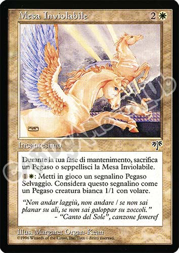 Mesa Inviolabile rara (IT) -NEAR MINT-