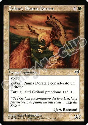 Zuberi, Piuma Dorata rara (IT) -NEAR MINT-