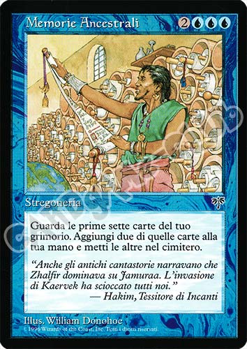Memorie Ancestrali rara (IT) -NEAR MINT-