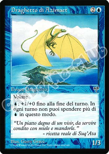 Draghetto di Azimaet comune (IT) -NEAR MINT-