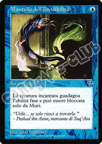 Mantello dell'Invisibilita' comune (IT) -NEAR MINT-